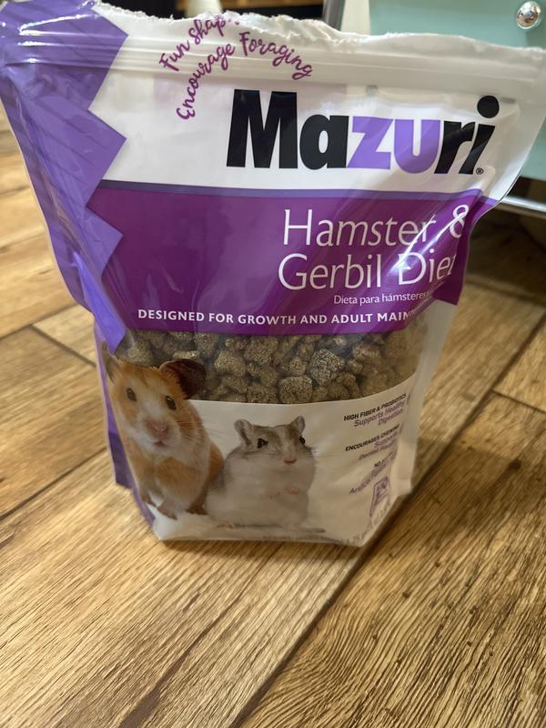 MAZURI Hamster Gerbil Food 1.25 lb bag Chewy