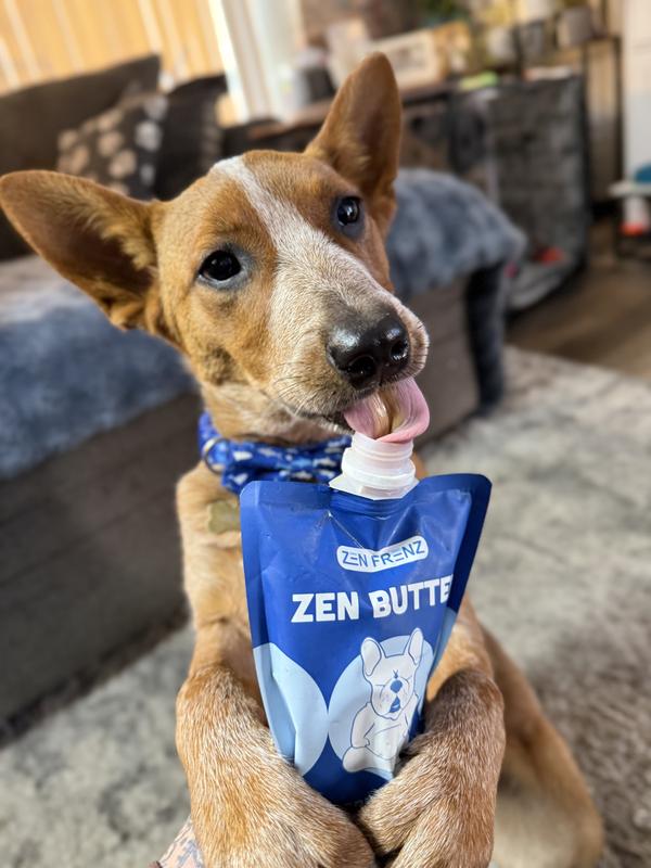 Zeebo loves his zen butter!