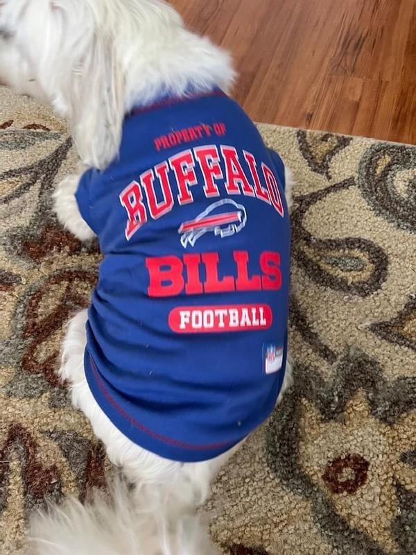 : Pets First NFL BUFFALO BILLS MESH JERSEY for DOGS