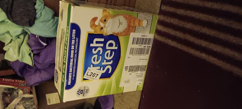 FRESH STEP Simply Unscented Clumping Clay Cat Litter 14 lb box Chewy