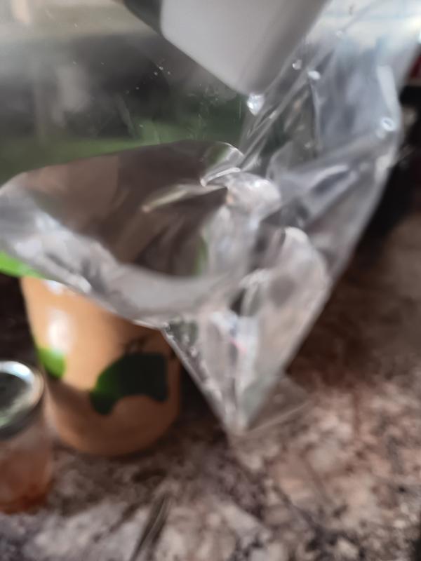 Some that was in the bag that leaked all over