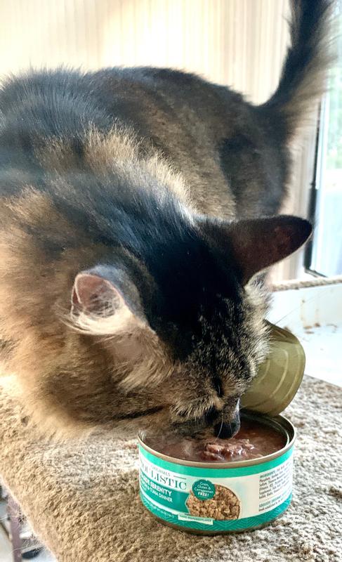 She can't even wait for it to be put in her dish!