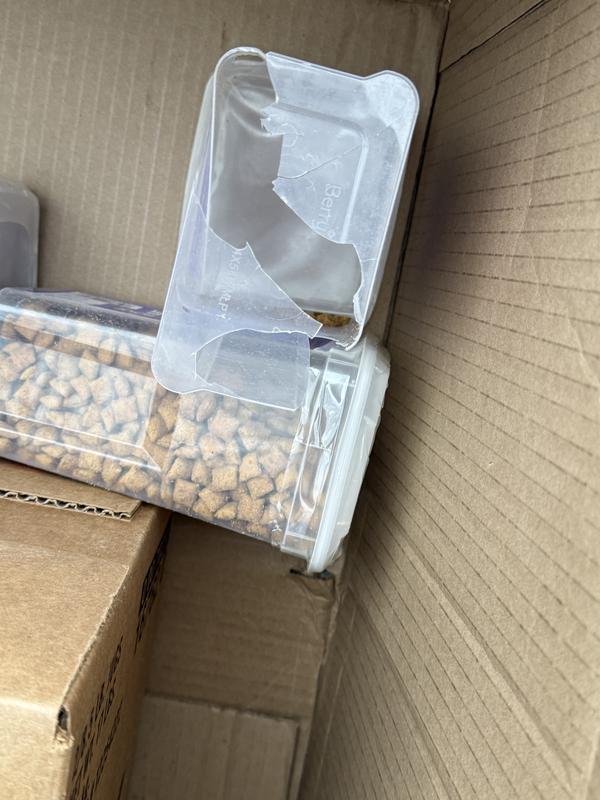 Broken to smithereens; was not Im box