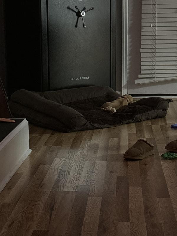 Just horrible quality! The fluffing inside is barely there. In the photo there is my 5 pound puppy whose weight flattens the sides. If I could return the two beds I bought I would!