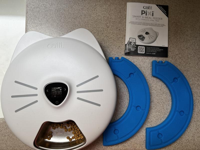 CATIT Pixi Smart 6-Meal Cat Feeder, White - Chewy.com