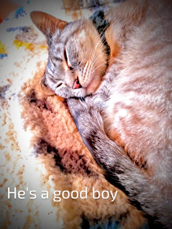 He's always happy after Ikaria