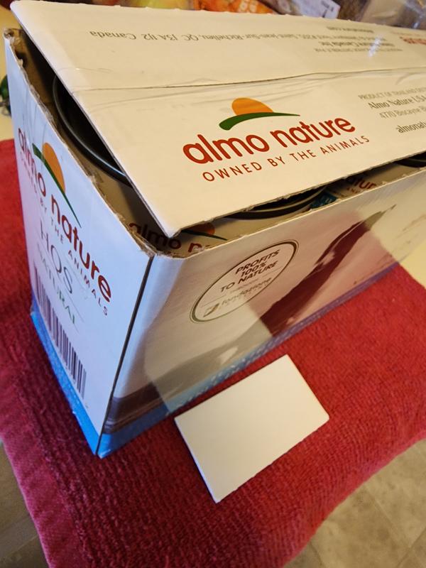 The Almo box popped open during shipping