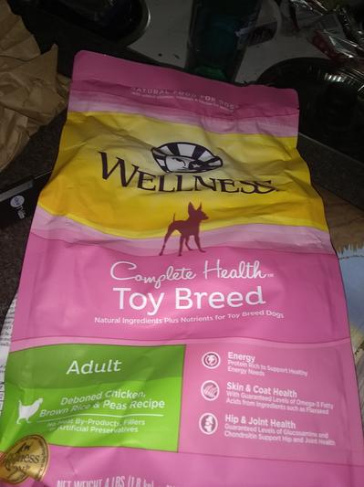 Wellness complete outlet toy breed