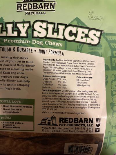 Red barn bully cheap slices safe