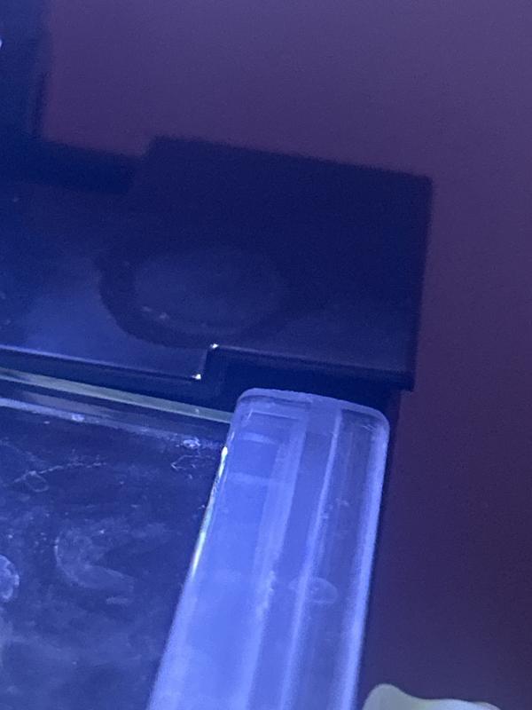 Does not close fully bc of dent in box when received