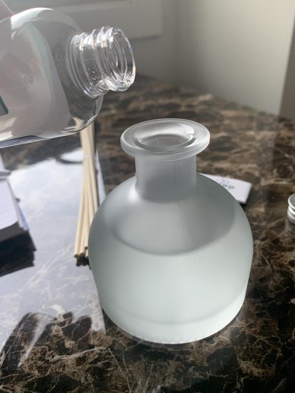 Turning it around you won’t see logo. Looks so much nicer.