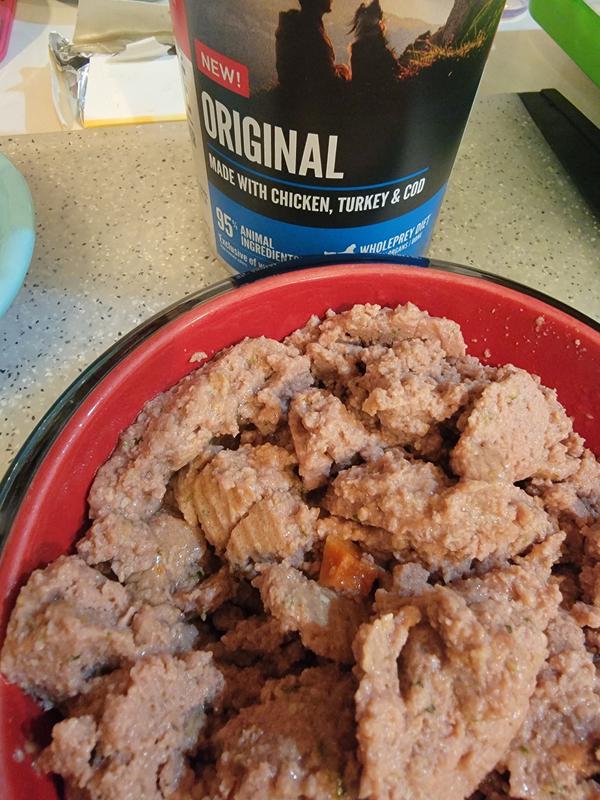 ORIJEN Adult HighProtein Original Pate with Liver Wet Dog Food, 12.8