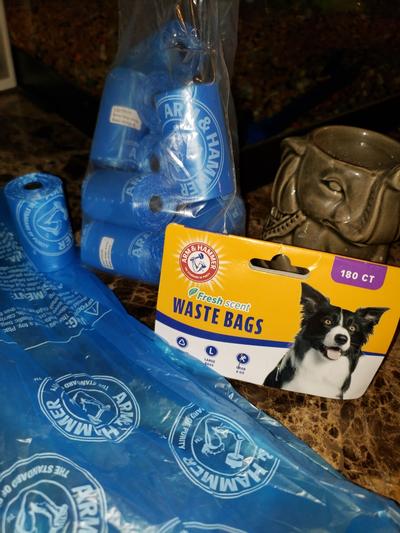 Arm and hammer dog shop waste bags