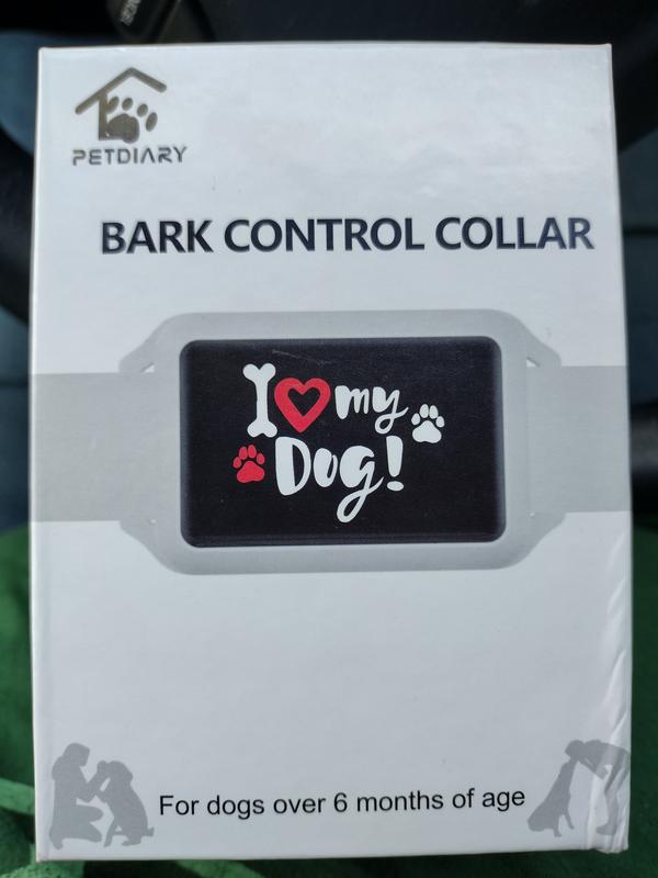 PETDIARY Smart Bark Dog Bark Collar with Touch Screen, Small, Light