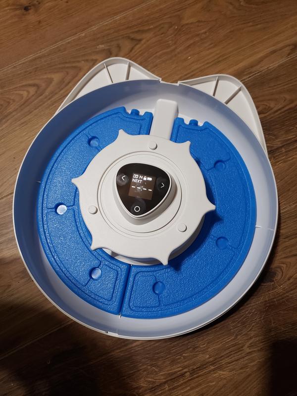 Underneath with ice packs