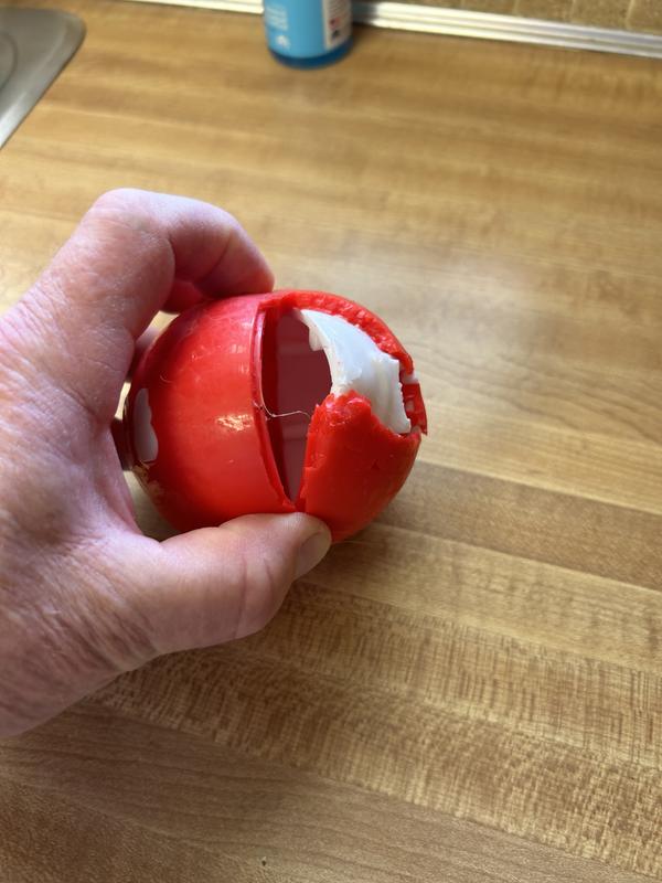 KONG Signature Balls Dog Toy, 2pack, Red, Large