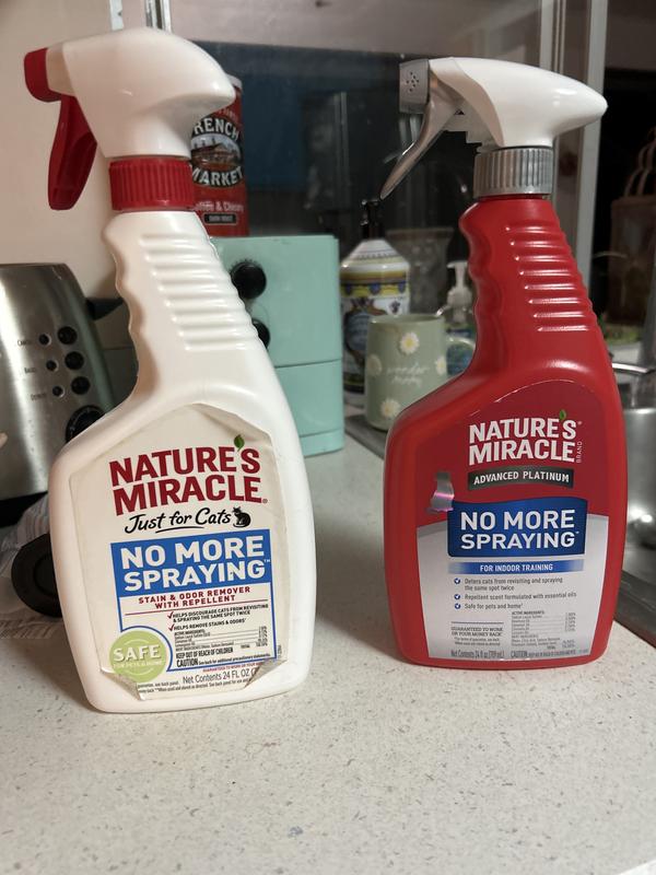 No more clearance spraying nature's miracle