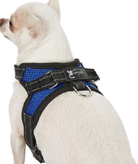 Copatchy No Pull Reflective Adjustable Dog Harness with Handle 