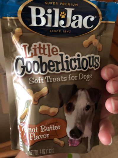 BIL JAC Little Gooberlicious Peanut Butter Flavor Soft Dog Treats