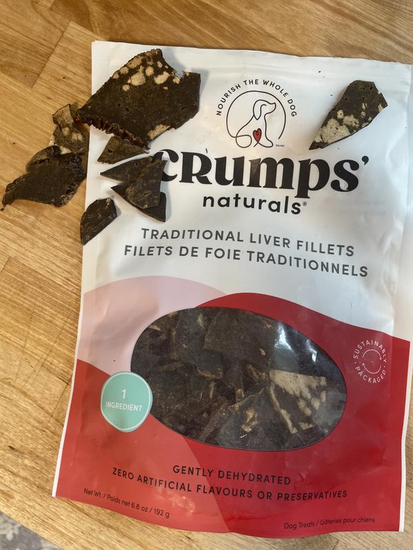 The product is discolored, sharp and brittle.