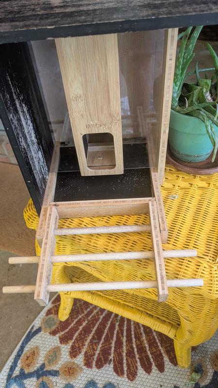 Front after cleaning per Birdfy instructions