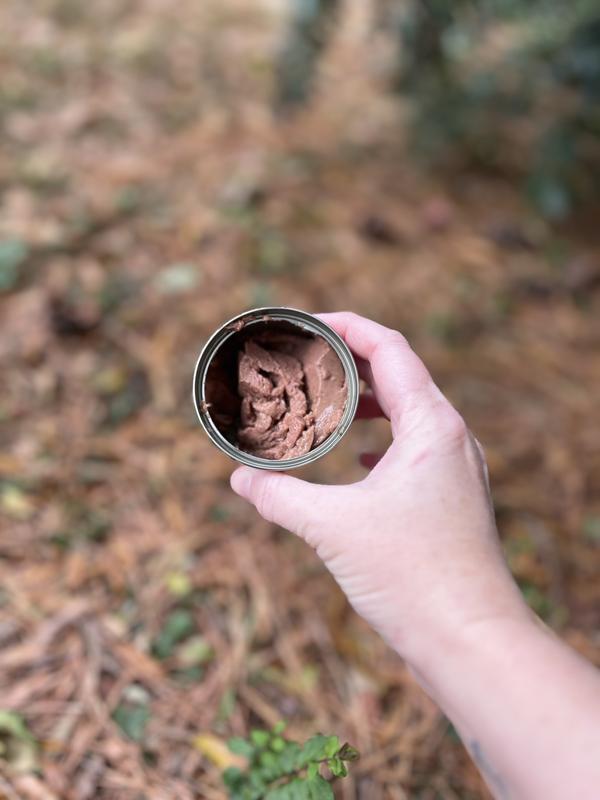 Moments before being devoured