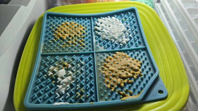 Frozen lick mat
