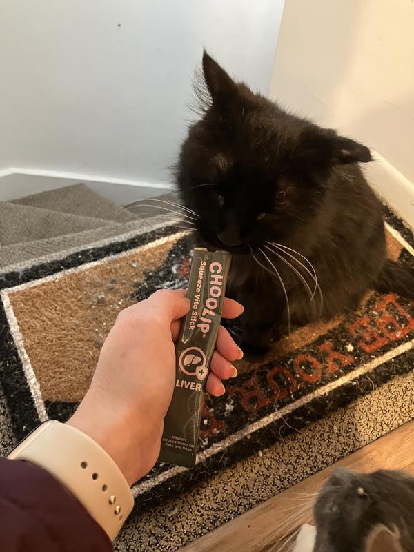 Getting her vitamins