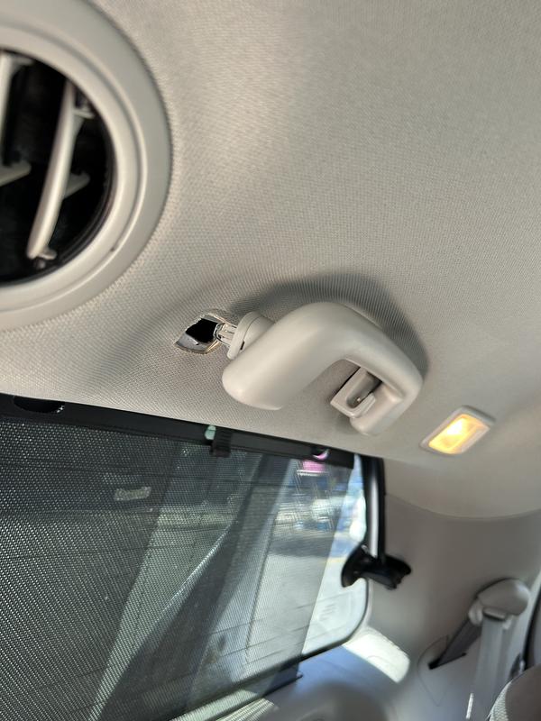 What happened in my car when I had to stop suddenly