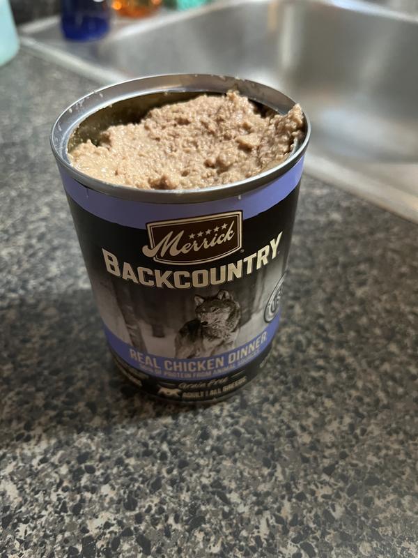 Merrick backcountry best sale canned dog food