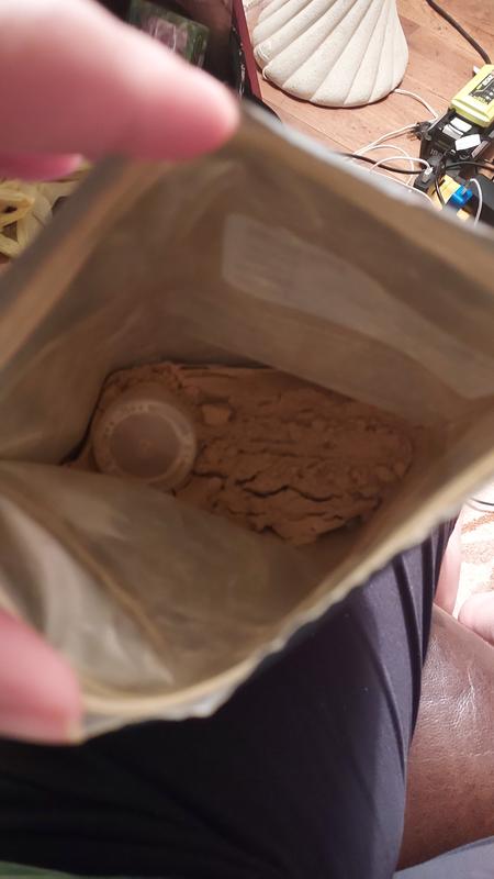 Bag was filled, this is after using it for a few weeks