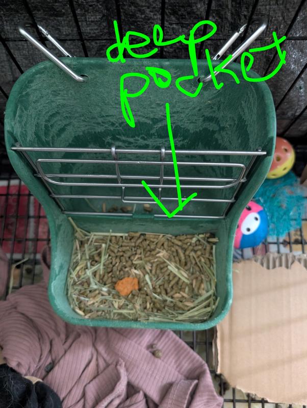 Photo of the trouble area on the feeder.