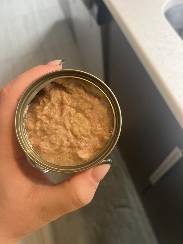 This is the tuna one! All varieties are packed with meat