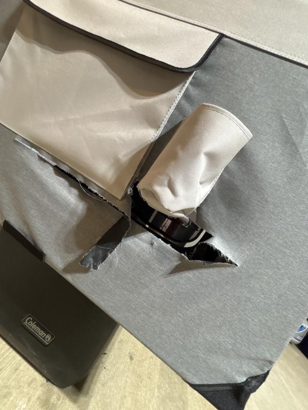 Weak fabric side