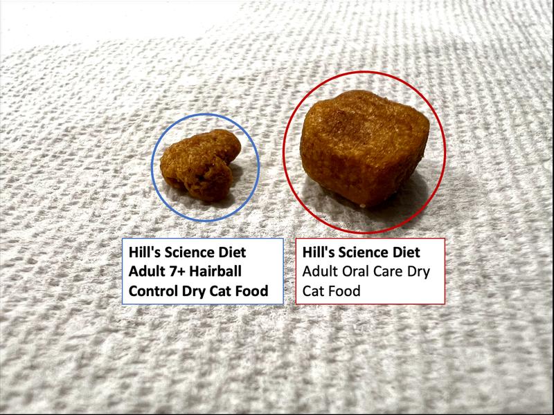 Hills science outlet dental cat food