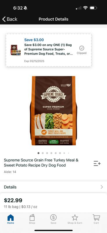 Grocery store price is $10 cheaper.