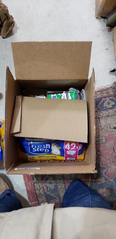 Poor Packaging-No Barrier between the very heavy & the very delicate