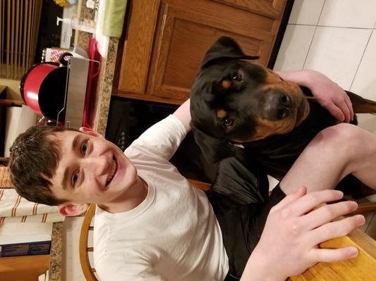 My son Ryan and his best friend Sasha