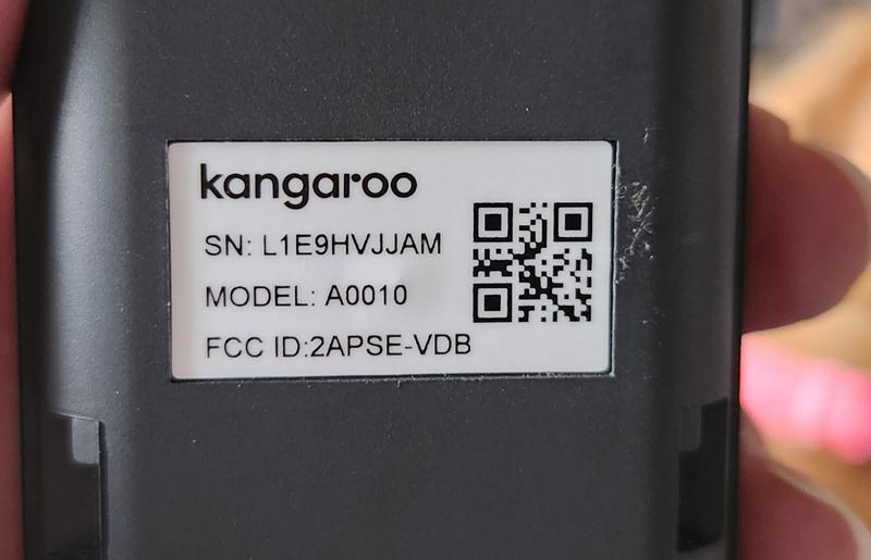 Camera serial number