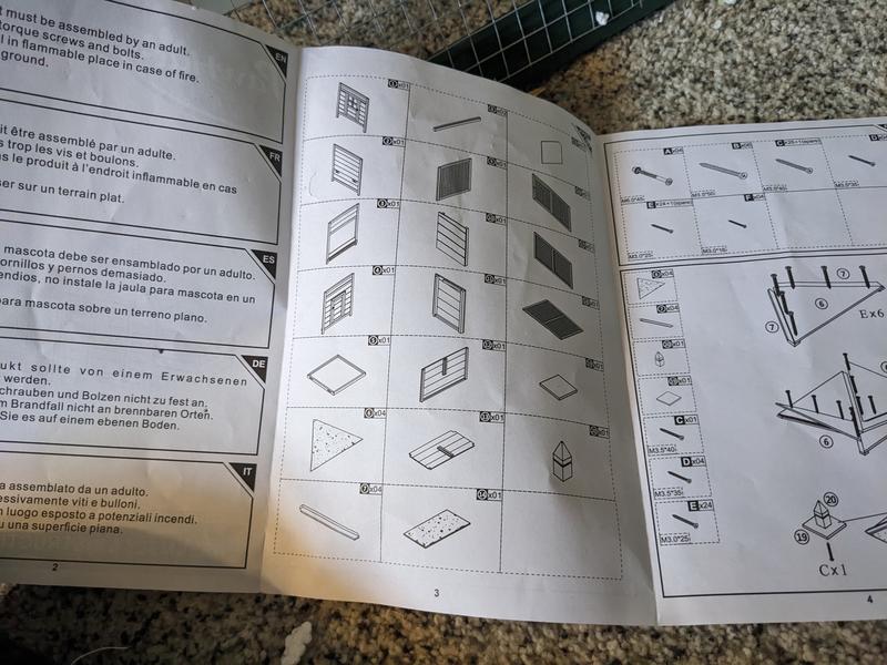rudimentary instructions