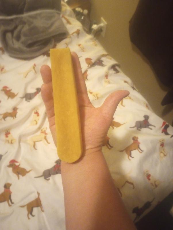 Very large treat, safe for bigger dogs