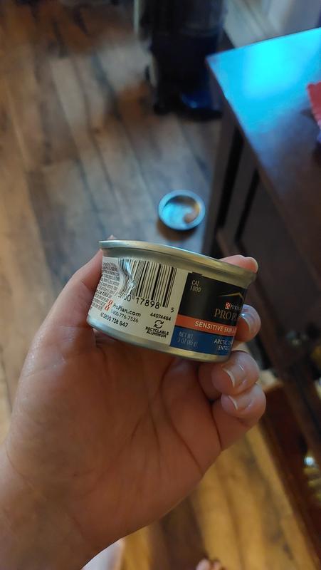 Dented cans are common.