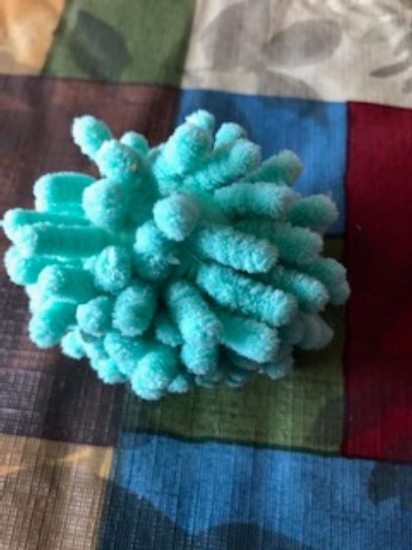 KONG Moppy Ball Cat Toy, Color Varies