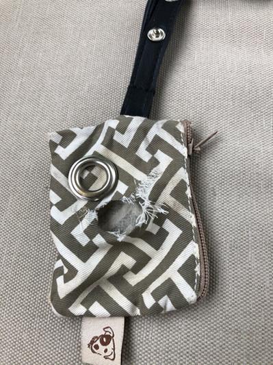 JAX AND BONES Hera P.U.P. Waste Bag Dispenser Grey Chewy