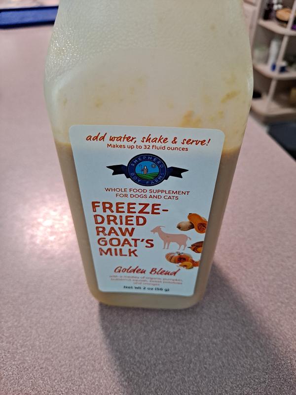 It was full, this was after serving the dog and cats