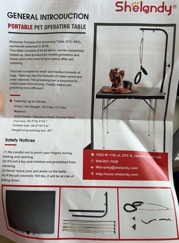 Front of instructions sheet