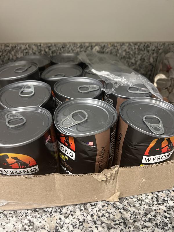 Every single can came damaged. I emailed Chewy and they never responded. I’ve been a loyal customer for years so was very displeased there was no response or refund or anything.
