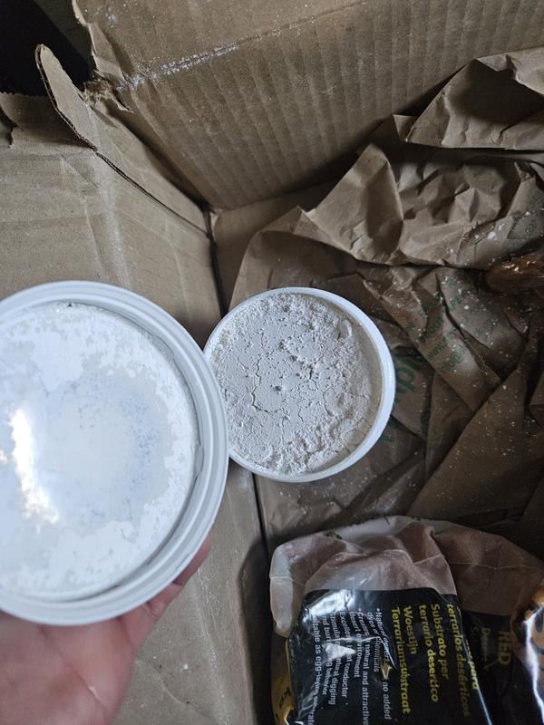 Spilled all over the package and sealant was open.