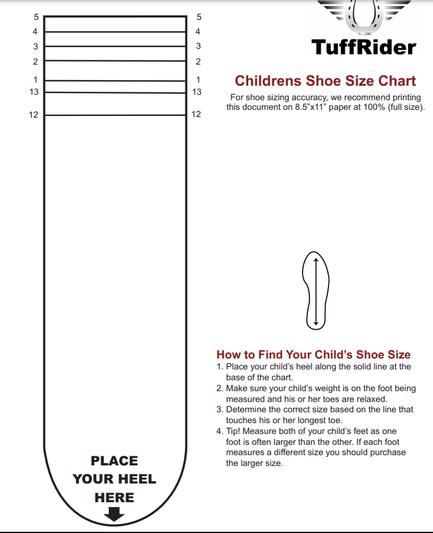 TUFFRIDER Children's Starter Front Zip Paddock Boots, Black, 2 - Chewy.com