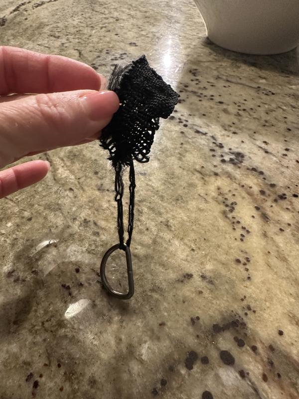 What I cut off from inside the carrier